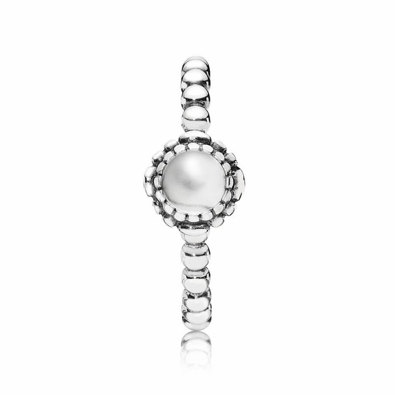 Pandora Birthday Blooms Ring April Silver Egypt QM3570689